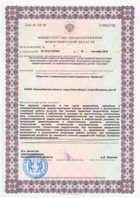 лицензия